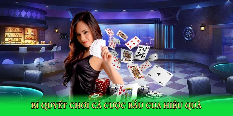 Bí quyết chơi cá cược bầu cua hiệu quả