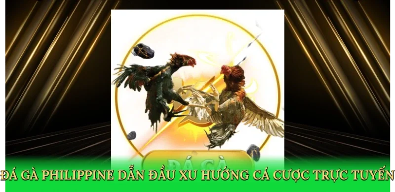 Đá gà Philippine dẫn đầu xu hướng cá cược trực tuyến